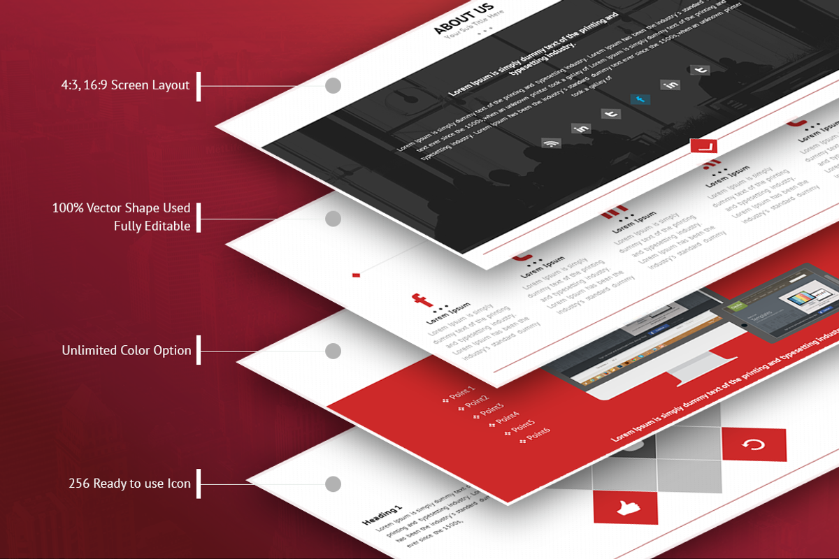 FRESHAPPLE PowerPoint Presentation, a Presentation Template by ORCOLOR (Photo 2 of 5)
