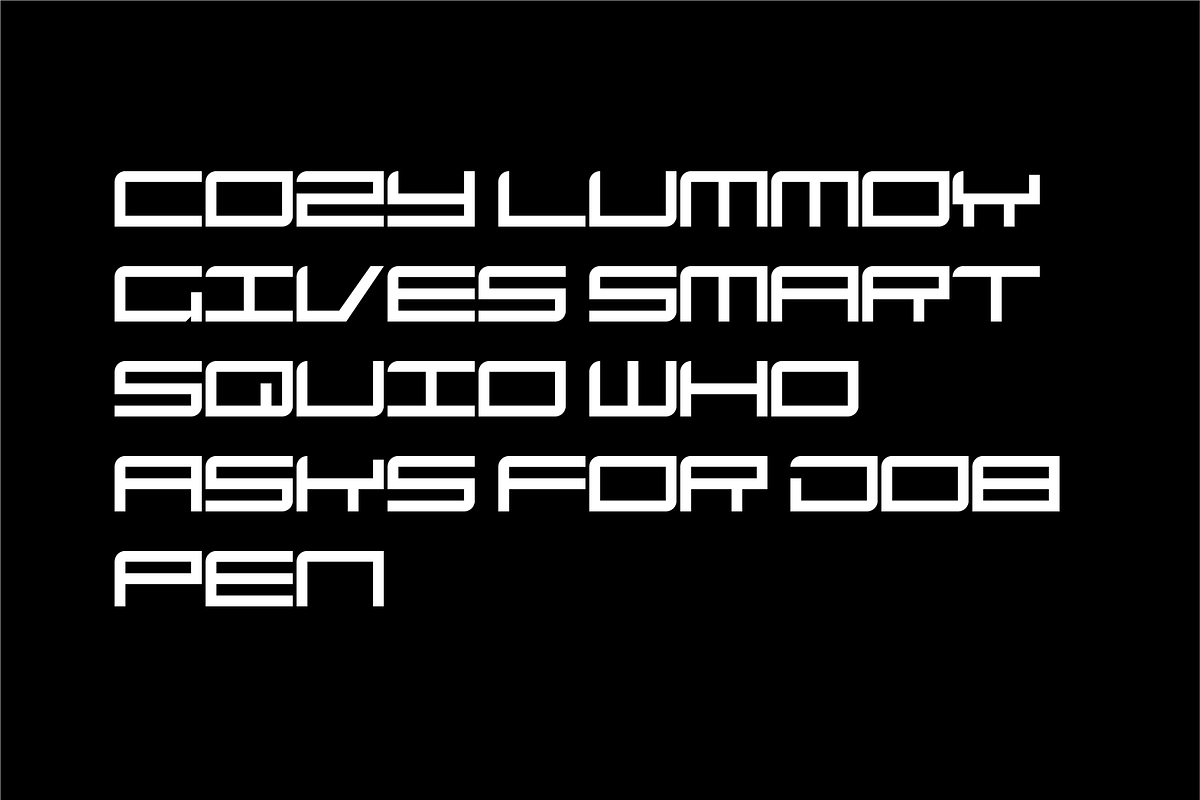 Guds - Futuristic Display Font, a Sans Serif Font by Typeagle (Photo 8 of 10)