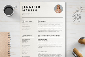 Clean CV Design Template