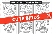 Cute Birds Fun and Easy, an Animal Illustration by Design Station (Thumbnail 1 of 4)