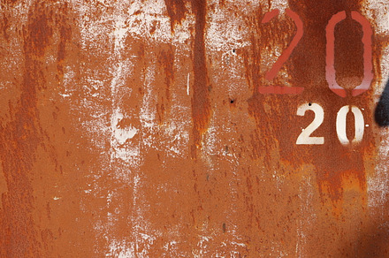 Rusty paint wall texture stock photo containing metallic and metal, an Industrial Photo by Textures & Backgrounds