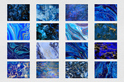 30 Blue and Gold Marble Backgrounds, a Background Graphic by Artemisia_Art (Thumbnail 3 of 5)