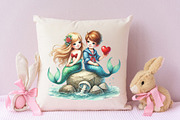 Nautical Valentine's sublimation png, an Illustration by RobertsArt (Thumbnail 4 of 7)