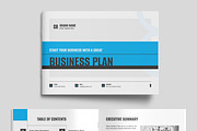 Business Plan Brochure Layout, a Brochure Template by MightyDesign (Thumbnail 2 of 9)