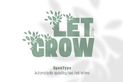 Bushman font set, a Sans Serif Font by Gleb Guralnyk (Thumbnail 2 of 8)