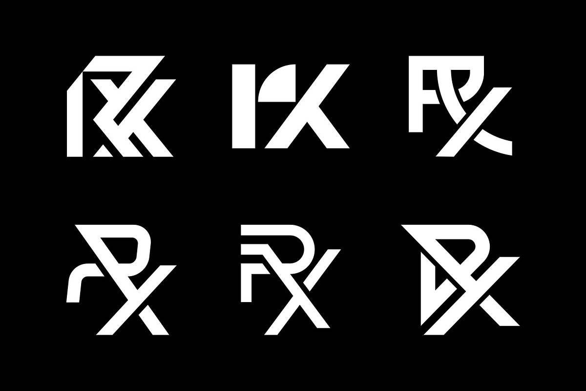 Letter RX Logo Set, a Branding & Logo Template by Buqancreative (Photo 2 of 4)