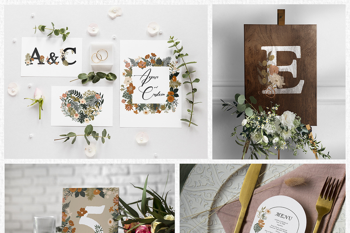 Botanical Garden. Floral Collection, a Decorative Illustration by ApetekMarket (Photo 8 of 12)