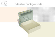 Square Box Packaging Mockup, a Packaging Mockup by Sheikhadesign (Thumbnail 3 of 10)