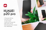 4 Huawei P20 Pro Mockup, an iPhone Mockup by khoai_tây (Thumbnail 2 of 7)