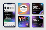 Digital Marketing Social Media Post, a Social Media Template by MightyDesign (Thumbnail 2 of 8)
