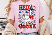 Red White and Goose PNG, a Seasonal Illustration by Rose Art (Thumbnail 3 of 3)