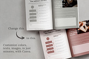 Course Workbook Canva Template, a Magazine Template by Studio Sugoi (Thumbnail 8 of 10)