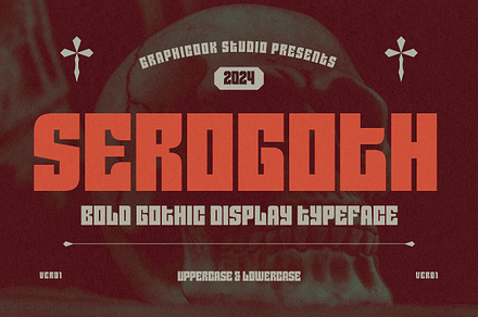 Serogoth, a Sans Serif Font by graphicook