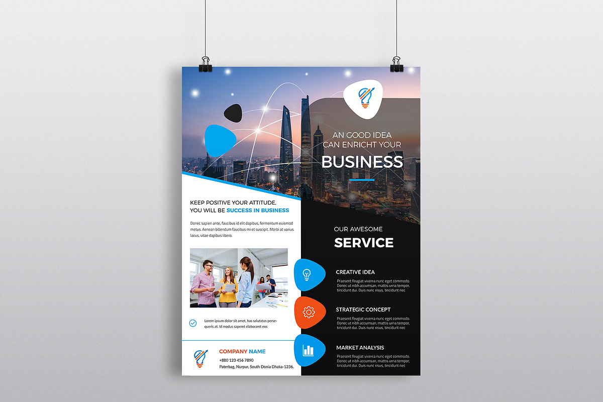 50+ Business Flyers Bundle, a Flyer Template by Imagine Design Studio (Photo 38 of 52)