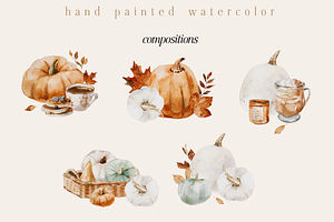 Fall Illustration BOX - Watercolor