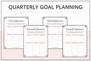 Planner Templates Canva - Blush, a Stationery Template by Lady Boss Studio (Thumbnail 5 of 8)