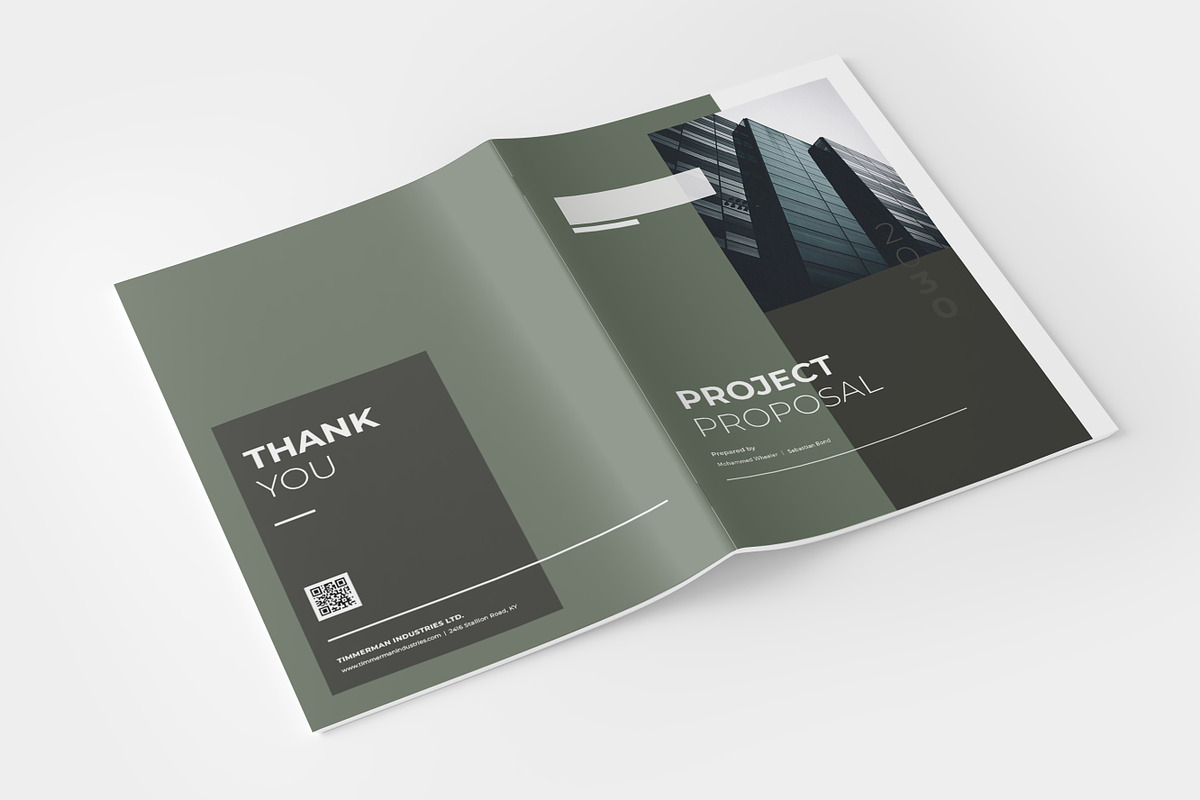 Business Proposal Template, MS Word, a Brochure Template by Niofix (Photo 6 of 6)