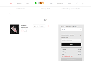 Emni - Responsive ECommerce Template