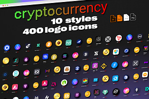 Crypto Currency Logos Bundle