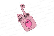 Cute Kawaii Butt Plugs Characters, an Object Illustration by Palau (Thumbnail 8 of 12)