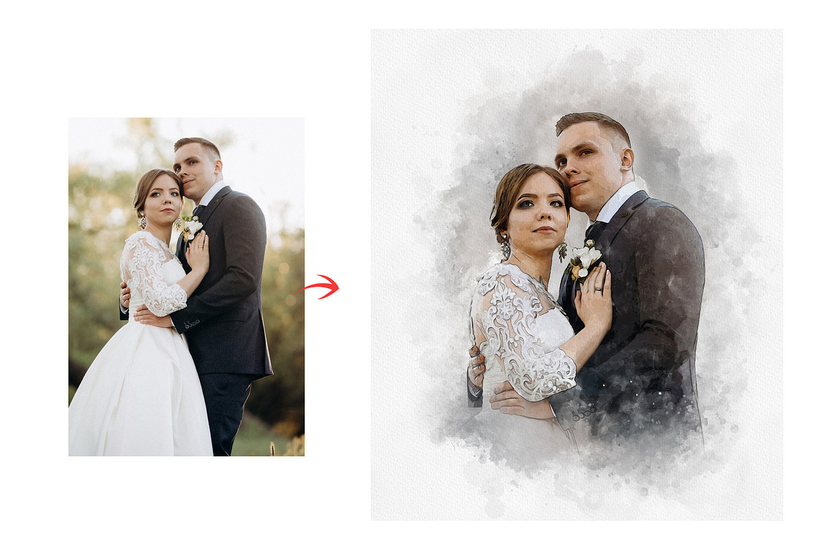 Elegant Wedding Watercolor Art, an Action Add-On by MRI STUDIO (Photo 11 of 24)