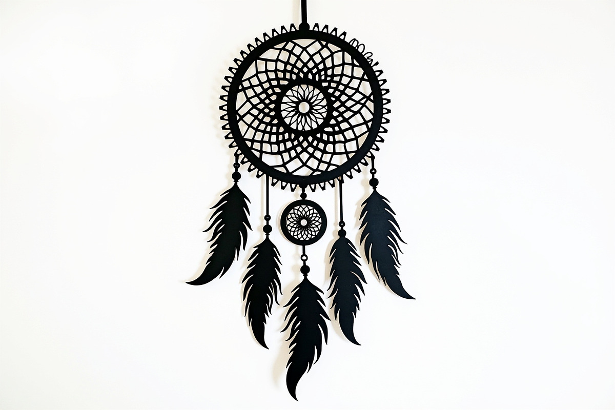 Scandinavian Unique Dreamcatcher, an Illustration by Amazin_art (Photo 5 of 26)