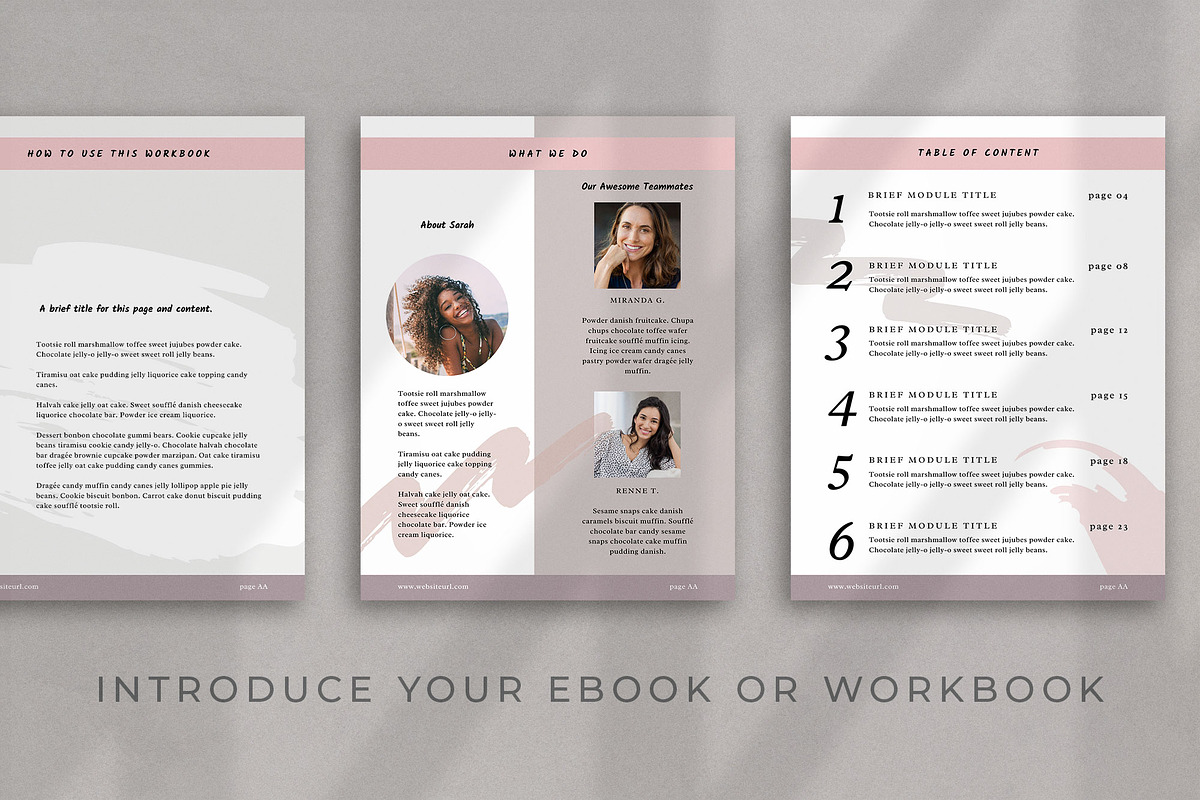 Workbook/eBook Canva Template | Sand, a Magazine Template by Studio Sugoi (Photo 4 of 10)