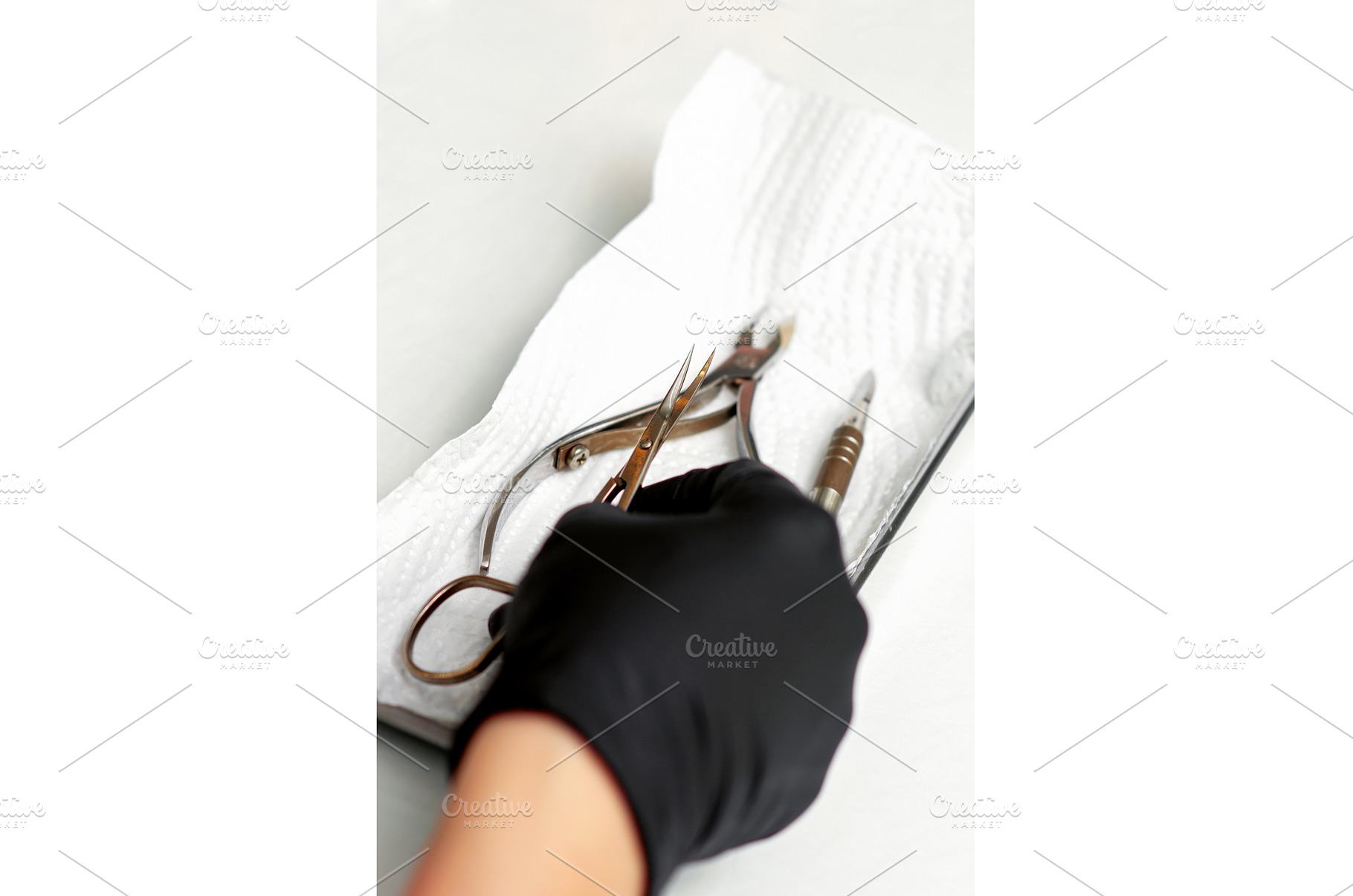 Professional manicure master, a Beauty & Fashion Photo by okskukuruza