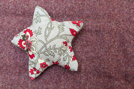 Handmade christmas decoration star featuring christmas, handmade, and
