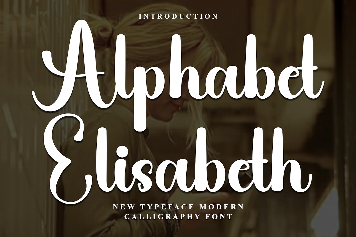 Alphabet Elisabeth, a Handwritten Font by InermediaSTUDIO (Photo 1 of 8)