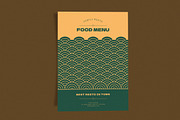 Food Menu Geometric Pattern, a Flyer Template by Me55enjah Design (Thumbnail 3 of 3)