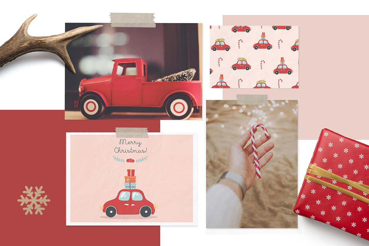 Christmas hugs collection, a Seasonal Illustration by Alisovna (Photo 7 of 10)