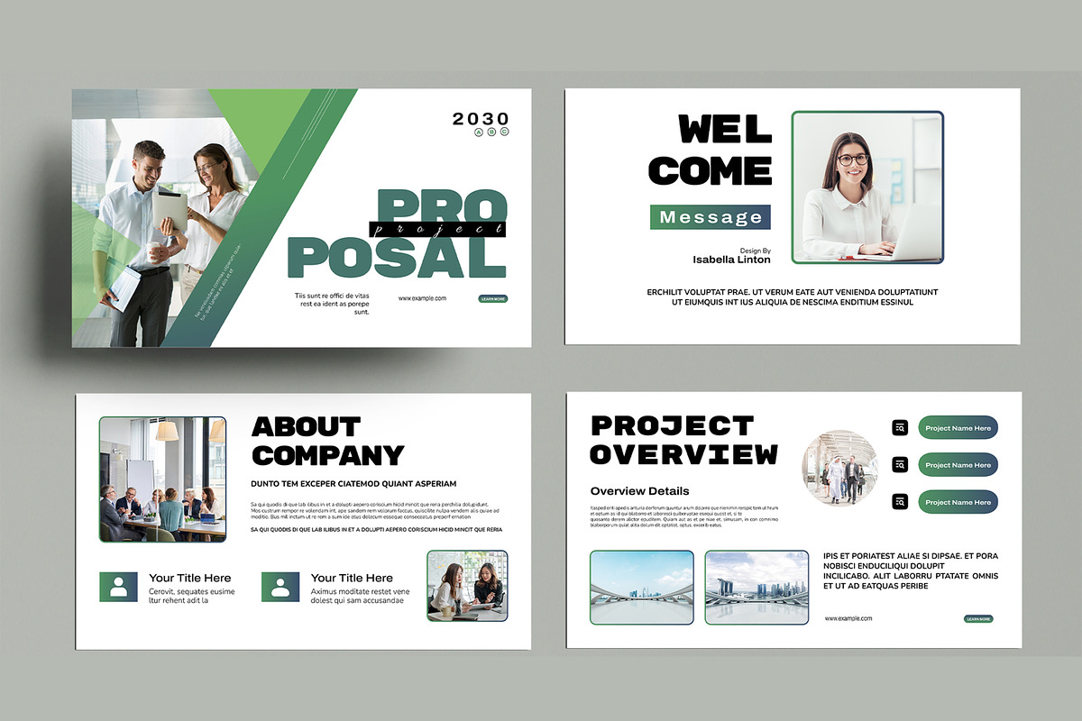 Business Proposal Presentation, a Presentation Template by MightyDesign (Photo 2 of 8)