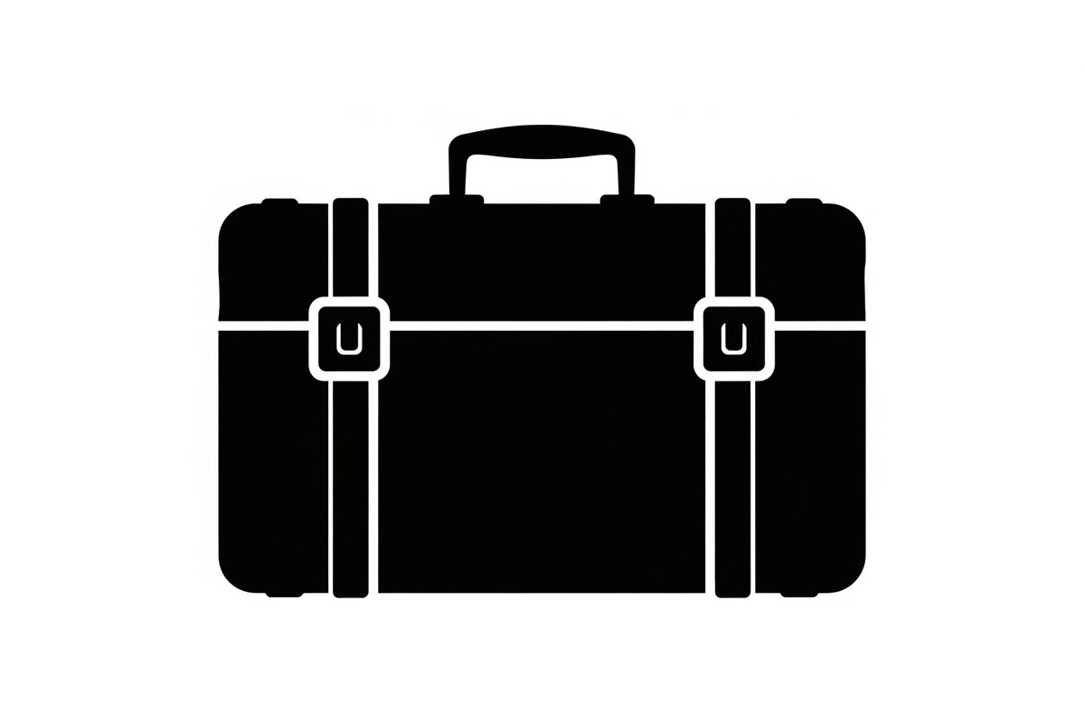 Vintage Suitcase Silhouette Bundle, an Illustration by Artivon (Photo 29 of 51)