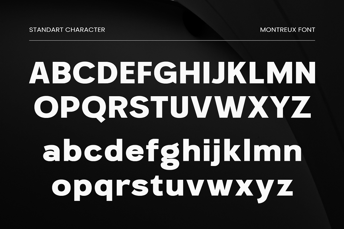 Montreux, a Sans Serif Font by Umitype (Photo 10 of 10)