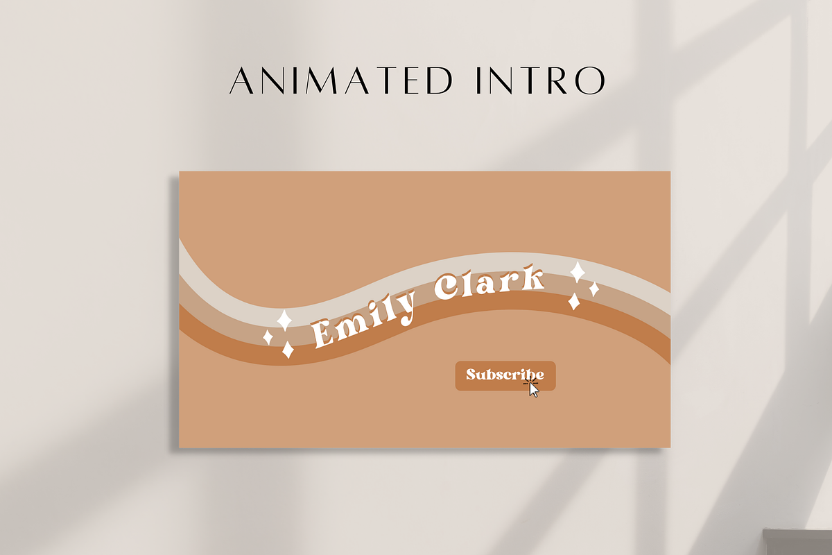 YouTube Branding Kit Canva, a Social Media Template by Creative Pixi (Photo 4 of 9)