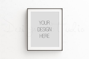 Vertical & Horizontal Black Frames