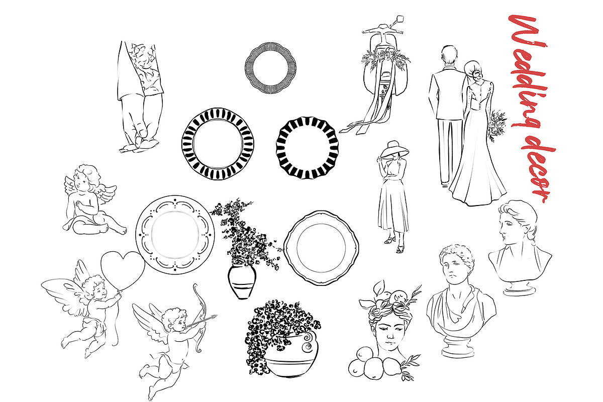 Italian Summer Clipart, a Graphic by HabitusDesigns (Photo 3 of 6)