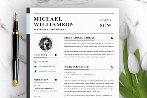 Professional Pages Resume Template