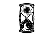 Celestial Sun Moon Hourglass Bundle, an Illustration by Gaye Art (Thumbnail 2 of 31)