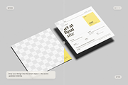 Square Flyer Mockup, an Advertising Mockup by Toasin Studio (Thumbnail 2 of 7)