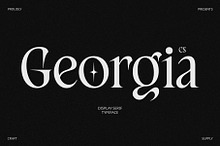 CS Georgia – Elegant Font