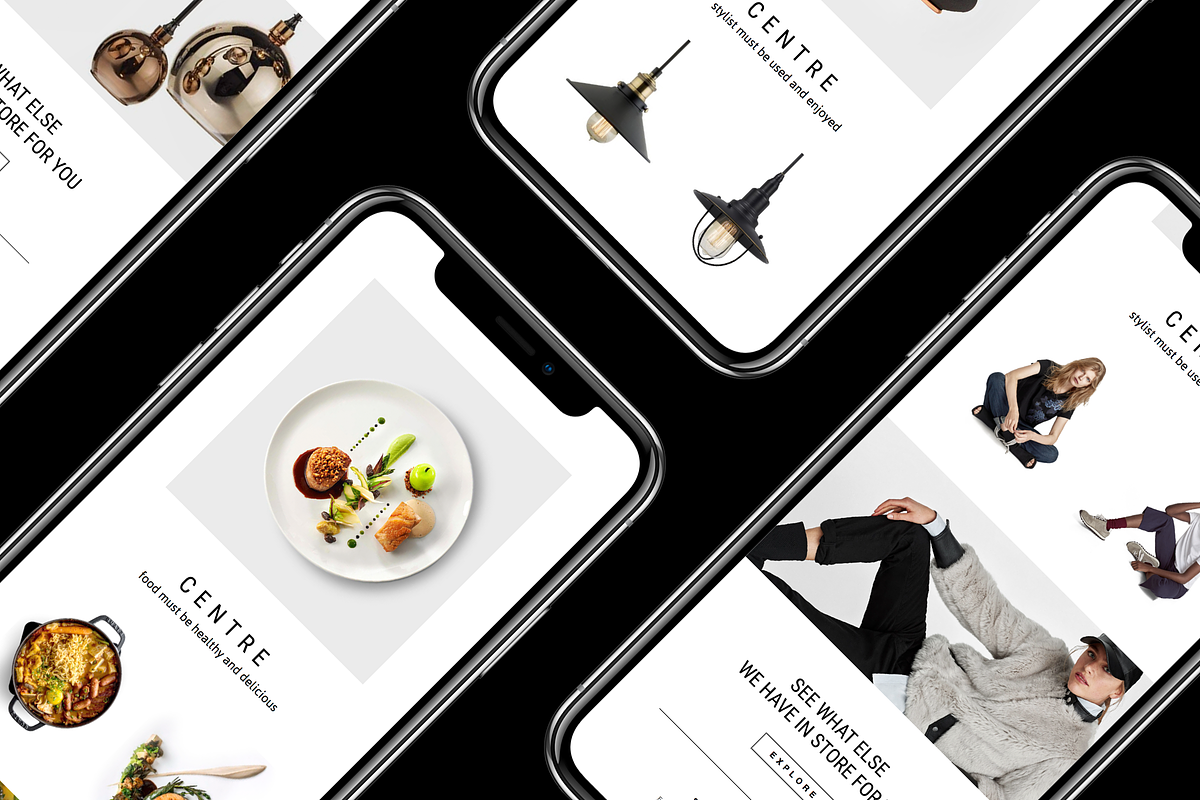 C E N T R E — E-newsletter, an Email Template by BOXKAYU (Photo 6 of 7)