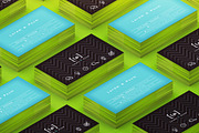 Isometric Business Card Mock-Up, a Print Template by graystudio (Thumbnail 6 of 7)