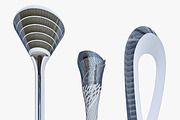Airport Control Towers, an Architecture 3D Model by 3DNUTS (Thumbnail 14 of 14)