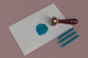 Wax Seal Mock-up, Psd Template, a Product Mockup by graystudio (Thumbnail 2 of 7)