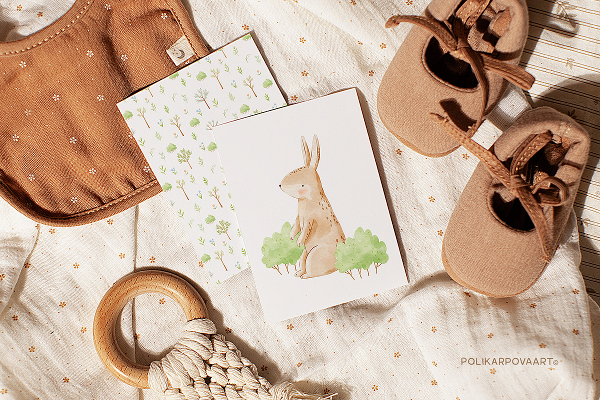Summer in the countryside clipart, a Decorative Illustration by polikarpovaart (Photo 14 of 19)
