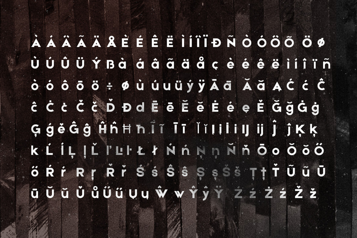 Etna Sans Serif Typeface, a Sans Serif Font by Wild Ones (Photo 8 of 9)