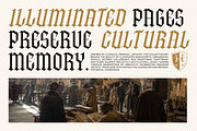 Malthon - Medieval Blackletter Font, a Blackletter Font by RagamKata (Thumbnail 5 of 10)