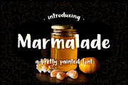 Marmalade, a hand painted font, a Handwritten Font by Rachel White Art (Thumbnail 2 of 9)